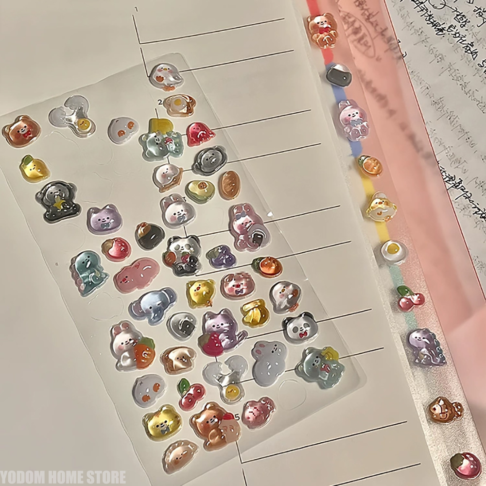 4 stuks creatieve 3D-reliëfsti - Embellishments For Scrapbooking recensie en prijs