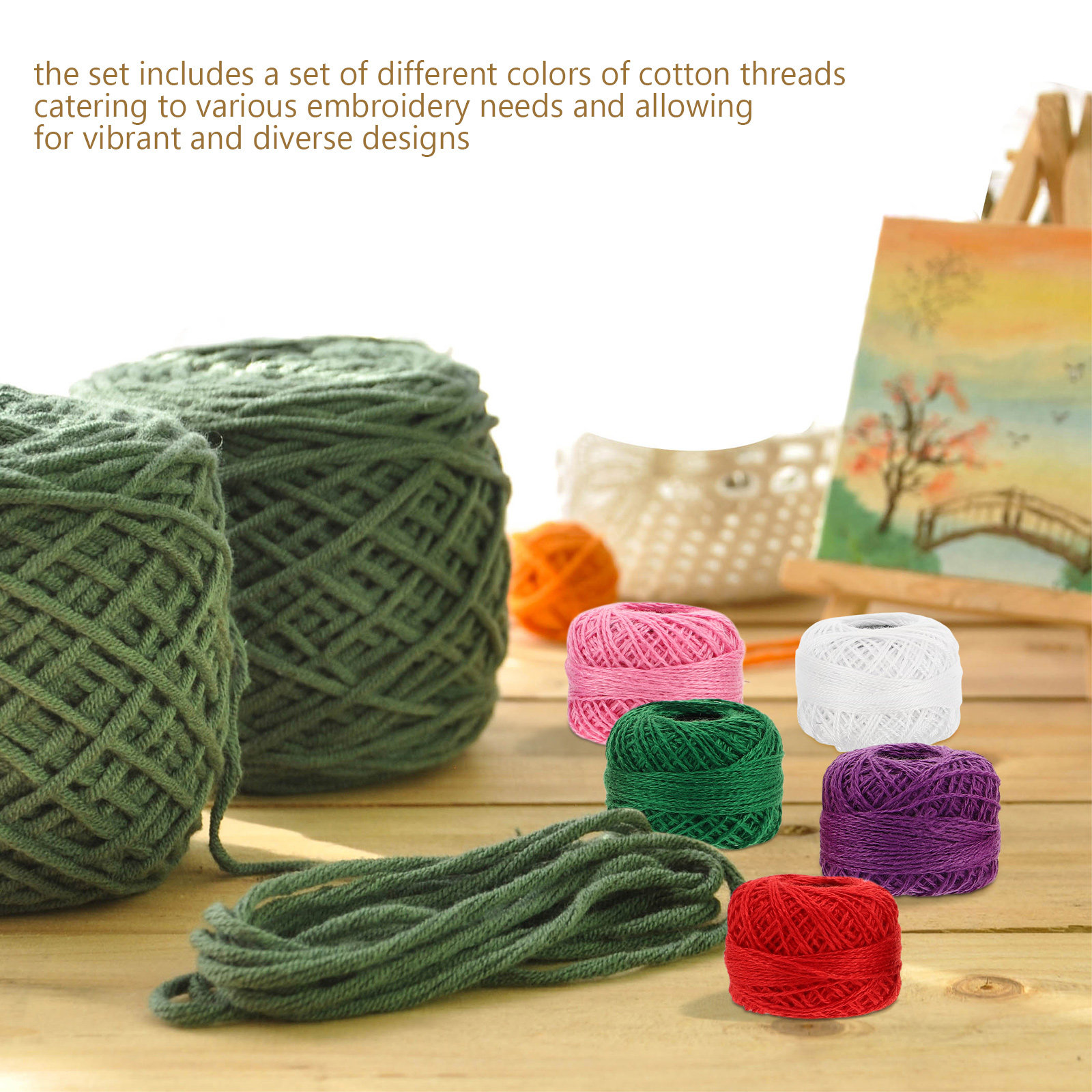 12-delige set katoenen borduur - Embroidery Craft recensie en prijs